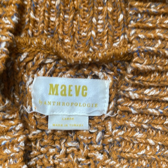 Gorgeous Anthropologie Mustard Yellow Sweater Vest L - Picture 5 of 6